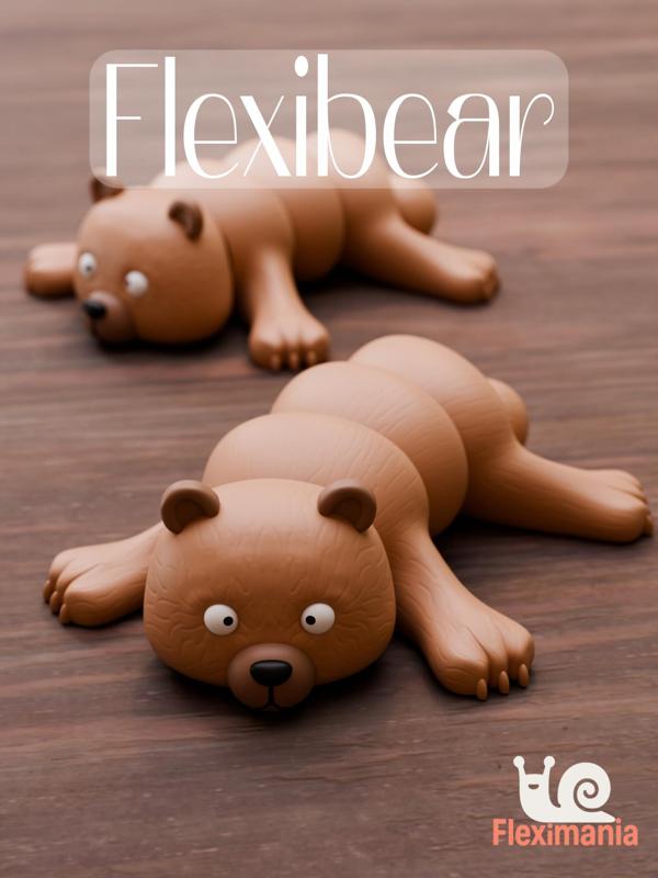 Adorable Flexibear Articulated Bear Toy