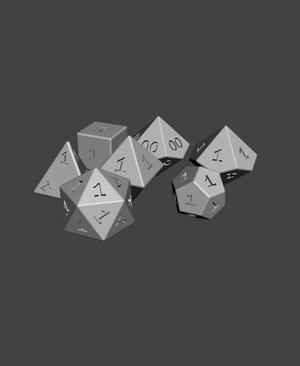 All Ones Dice Set - Large
