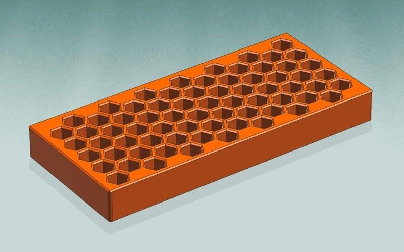 Rectangular Hexbit Holder