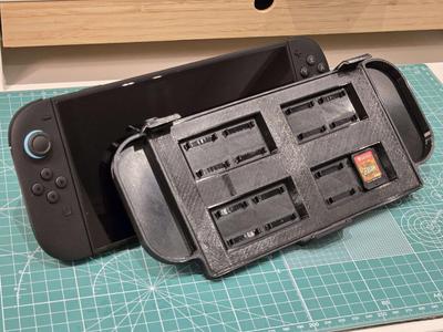 Nintendo Switch 2 Clip on Travel Cover with cart storage.