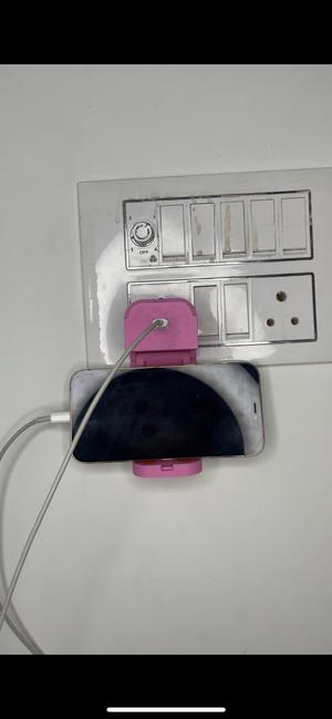 Iphone Adaptor Case With Wall Docking Station