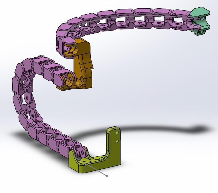 Longer Ray5 Laser engraver Drag Chain