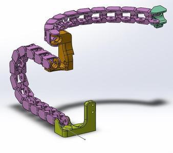 Longer Ray5 Laser engraver Drag Chain