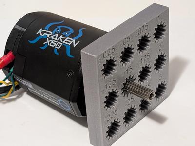 SplineXS (WCP-1021) Tolerance Test MM