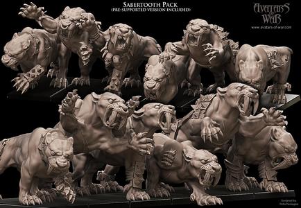 Sabertooth Tigers pack
