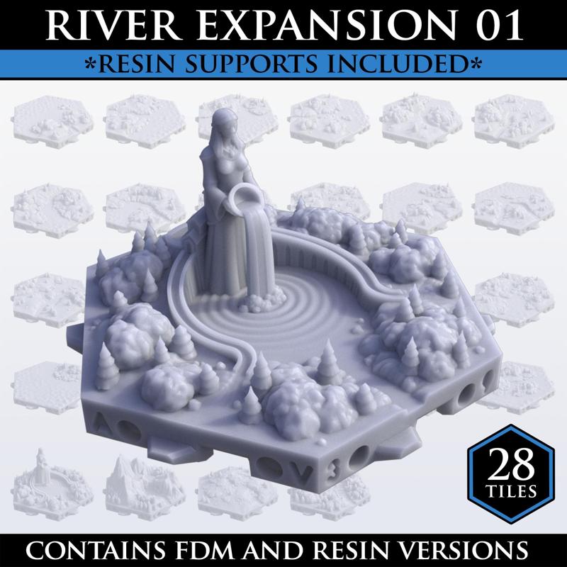 Hexton Hills River Expansion Set 01