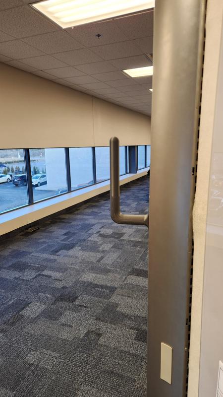 Cubicle Corner Paper Towel Holder
