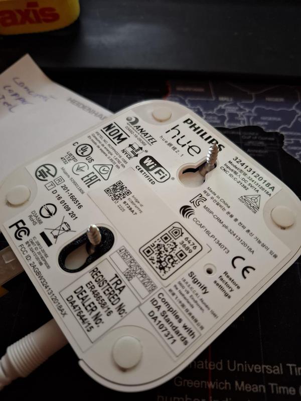 Philips hue bridge Hanger clip