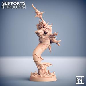 Telaxia - Death-Tide Beauty (Fantasy Pinup)