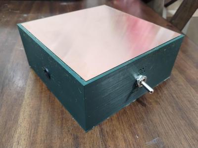 Flock Box - Static Grass Applicator for Wargaming, Miniatures, and Other Models