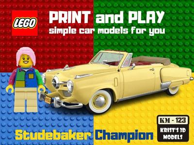 LEGO Studebaker Champion 1950