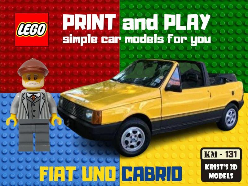 LEGO FIAT UNO CABRIO