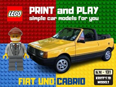 LEGO FIAT UNO CABRIO
