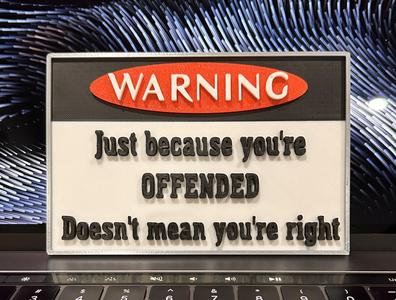 Sign Offended