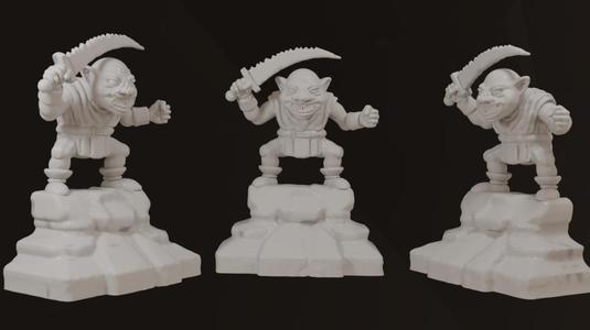 Heroquest Goblin (Various Sizes)