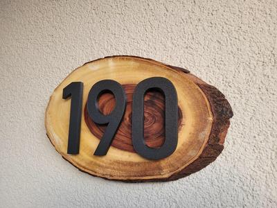 Modern Stand-Off / Floating House Numbers