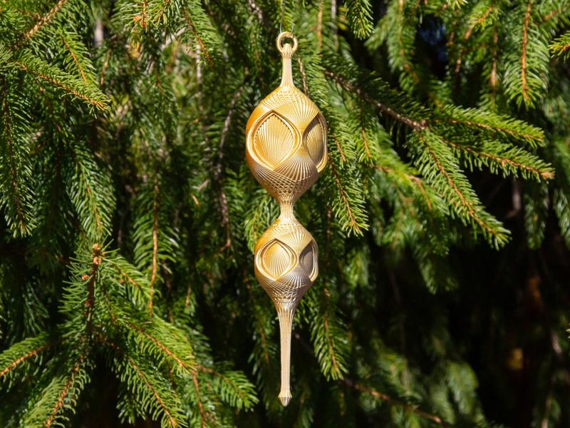 Flare Christmas Finial 2024