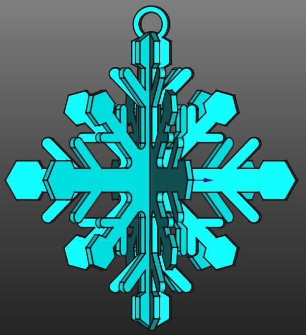 Esfera Copo De Nieve