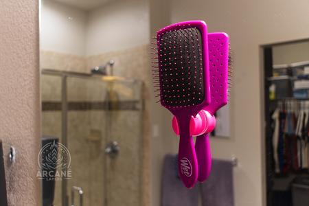 Wet Brush Suction Mount for Mirror/Glass