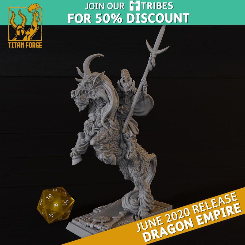 Kirin -  Dragon Empire - Titan Forge Miniatures June 2020
