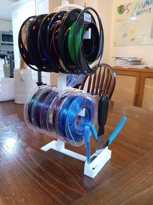 Kit-card filament organizer 
