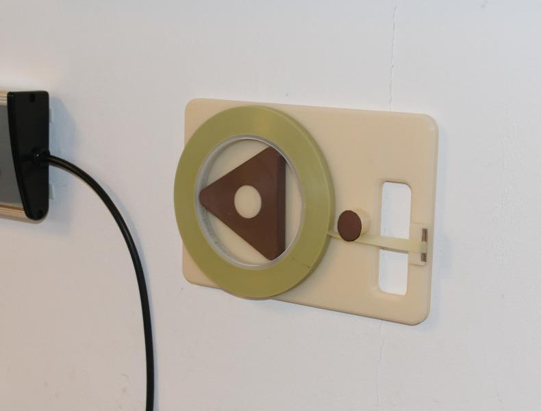 Wall-mount Tape Dispenser (parametrizable)