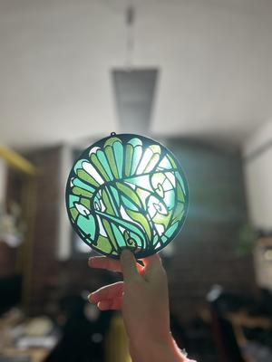 Arcane Silco's Window Stained Glass