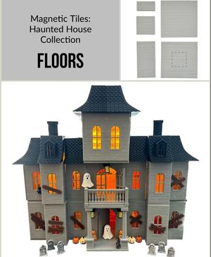 Magnetic Tile Haunted House Collection: FLOORS