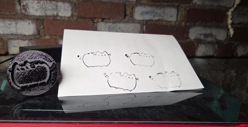 Pusheen Cat stamp