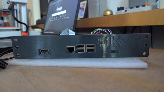 1U 10 inch rack DIY PiKVM V1