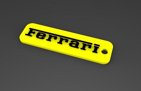 Ferrari keychain
