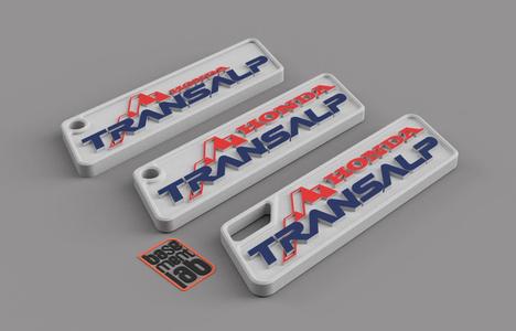 Honda TransAlp - Key chain - Portachiavi - Porte Clès - 钥匙链 - llavero