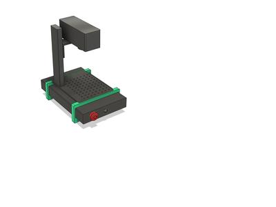 Gweike G2 Laser engraver horizontal stand