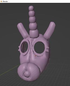 unicorn pyro mask