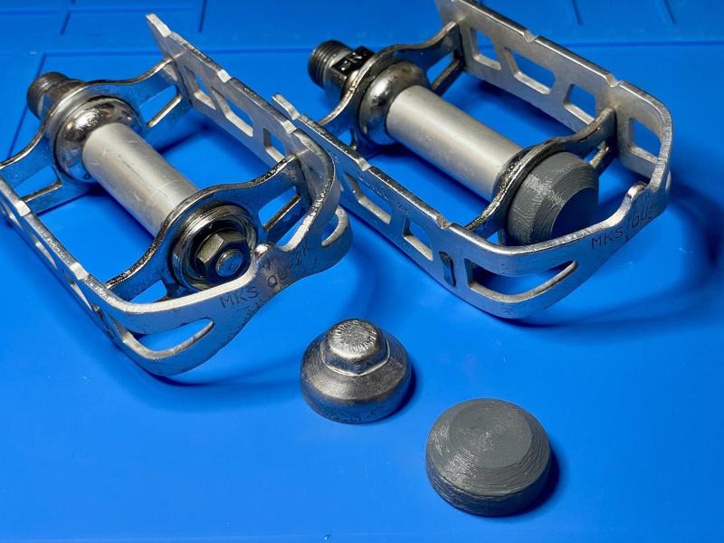 1970s MKS bike pedal dust cap (internal thread)