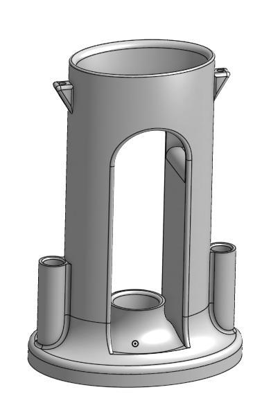 Super Glue Inverted Stand with side holder for Micro nozzles
