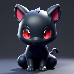 Dark cat