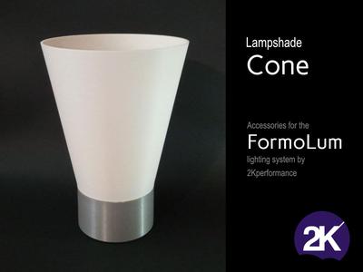 Lampshade CONE for the FormoLum system