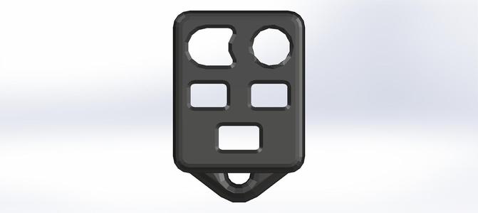Ford Expedition  5 button key fob faceplate