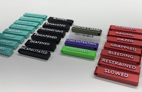 DM Screen Condition and Status Markers