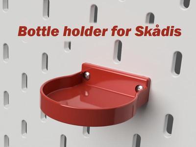 Can holder for Skadis