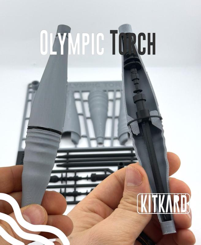 Olympic Torch Kit Card
