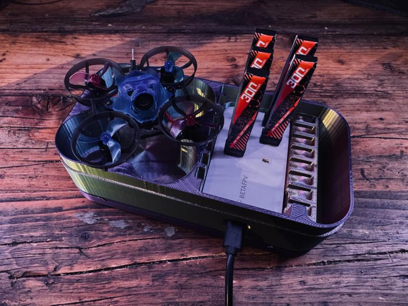 BetaFPV Air65 Case with Charger and 300mAh Battery