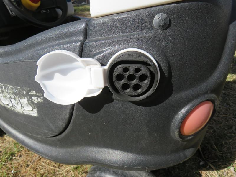Little Tikes Cozy Coupe EV Electric Charging Port