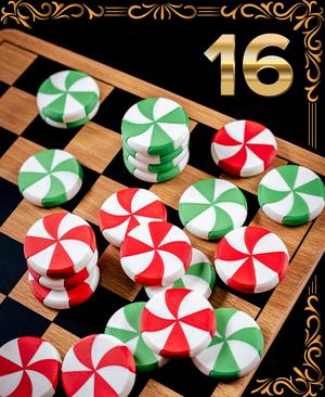 Peppermint Poker - Christmas Day 16