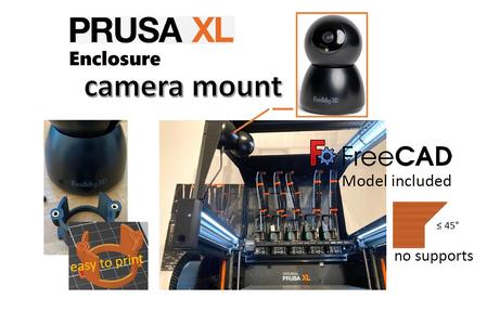 Buddy3D camera mount for Prusa XL Enclosure