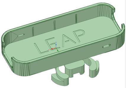 Leap Controller with Clip for GoPro Chesty