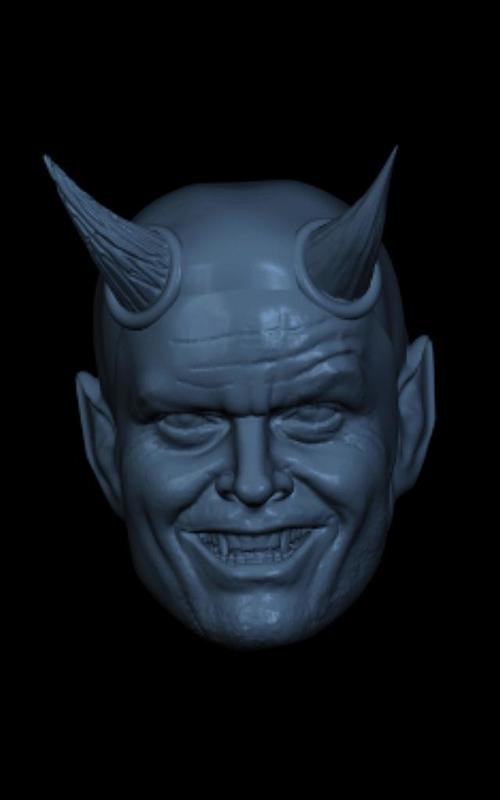 Devil Jack Head Sculpt