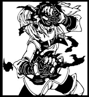 Kei Uomi stencil