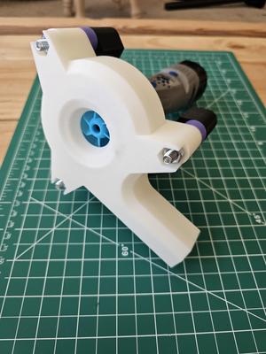 Turbo Impeller Blower Attachment for Rotary Tool